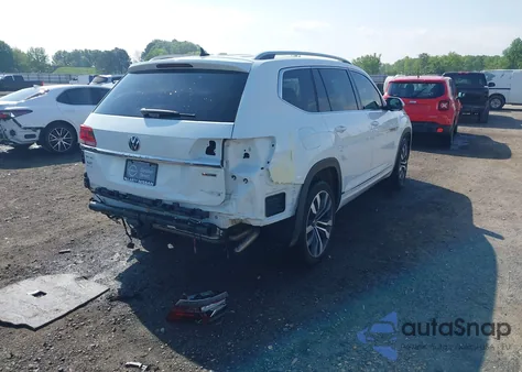 2021 Volkswagen Atlas 3.6L V6 Sel Premium R-Line z USA, uszkodzony, nr VIN 1V2FR2CA6MC510307